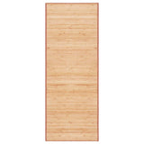 Rug Bamboo 80x200 cm Brown