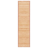 Rug Bamboo 80x300 cm Brown