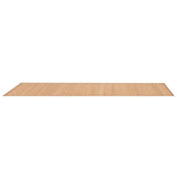 Rug Bamboo 80x300 cm Brown - Side View