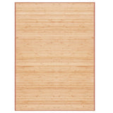 Rug Bamboo 160x230 cm Brown