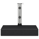 Parasol Base Granite 25 kg Rectangular Black