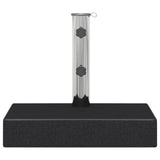 Parasol Base Granite 25 kg Rectangular Black - Rear View