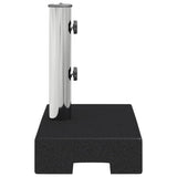 Parasol Base Granite 25 kg Rectangular Black