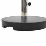 Parasol Base Granite 20 kg Round Black - Rear View