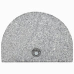 Parasol Base Granite 10 kg Curved Grey