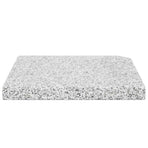 Umbrella Weight Plate Granite 25 kg Square Grey