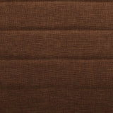 Dining Chairs 6 pcs Brown Fabric - Close-Up Angle