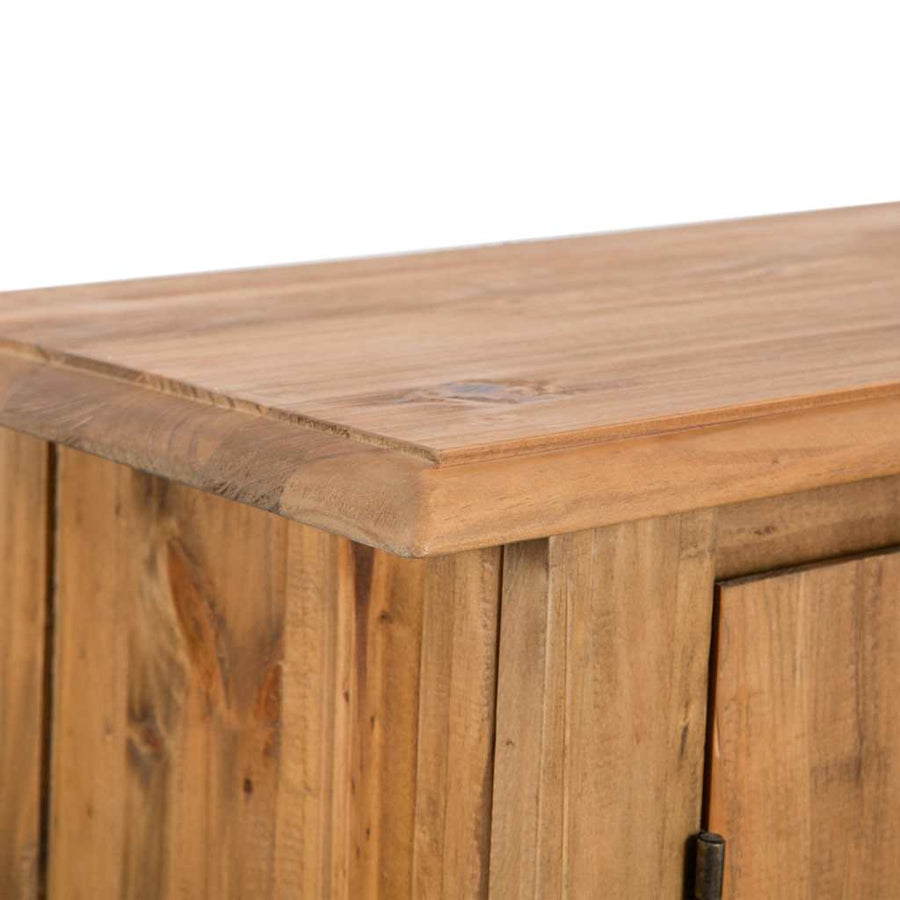 Bathroom Set 5 Piece Solid Recycled Pinewood