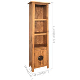 Bathroom Set 5 Piece Solid Recycled Pinewood - Extra Image