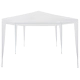 Party Tent 3x6 m PE White - Front View