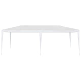 Party Tent 3x6 m PE White - Side View