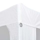 Party Tent 3x6 m PE White - Top-Down View