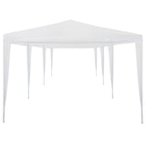 Party Tent 3x9 m PE White - Front View