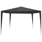 Party Tent 3x3 m PE Anthracite