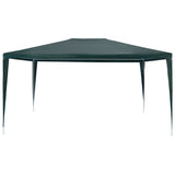Party Tent 3x4 m PE Green - Front View