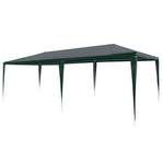 Party Tent 3x6 m PE Green