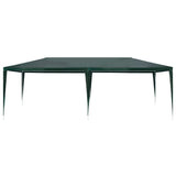 Party Tent 3x6 m PE Green - Front View