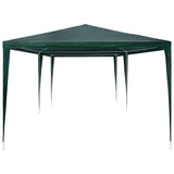 Party Tent 3x6 m PE Green - Side View