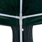 Party Tent 3x6 m PE Green - 45-Degree Angle