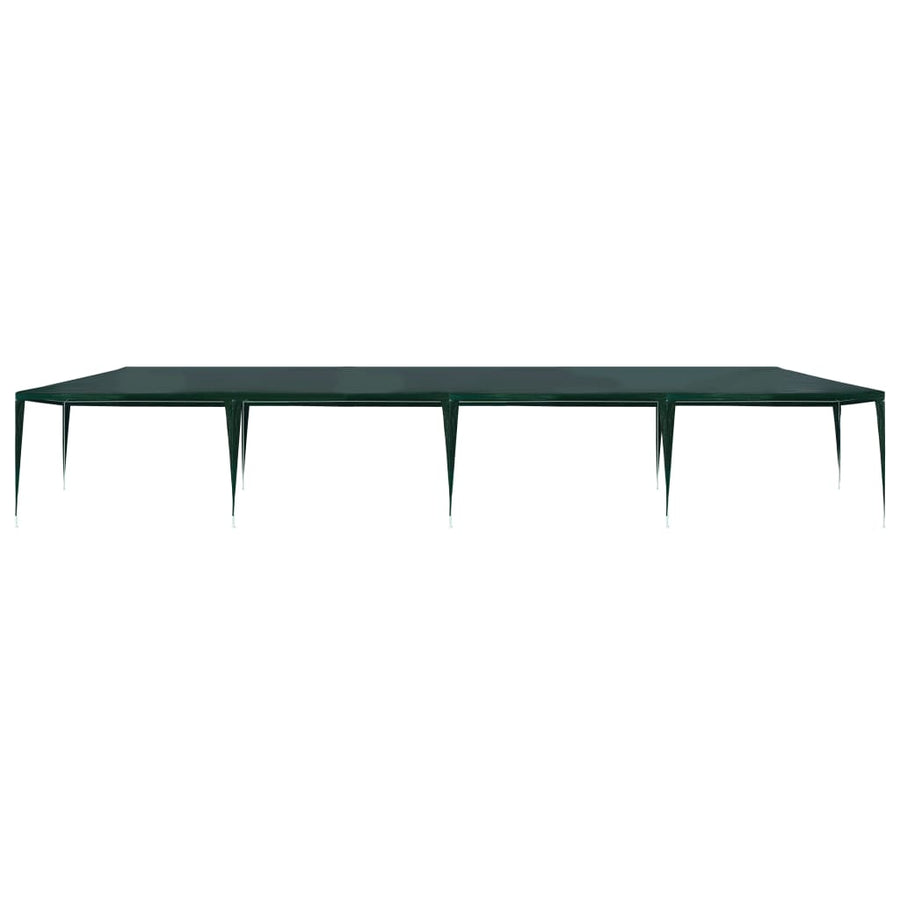 Party Tent 3x12 m PE Green