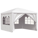 Party Tent 3x3 m White - Front View