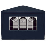 Party Tent 3x3 m Blue - Top-Down View