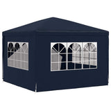 Party Tent 3x3 m Blue - 45-Degree Angle