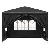 Party Tent 3x3 m Anthracite - Top-Down View