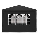 Party Tent 3x3 m Anthracite - 45-Degree Angle