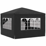 Party Tent 3x3 m Anthracite - Rear View