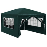 Party Tent 3x4 m Green - Front View