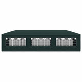 Party Tent 3x9 m Green - Top-Down View