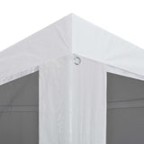Party Tent with 4 Mesh Sidewalls 3x3 m - Top-Down View