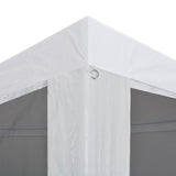 Party Tent with 6 Mesh Sidewalls 6x3 m - Side View