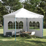 Party Tent Sidewall 2 pcs with Window PE White
