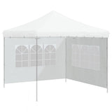 Party Tent Sidewall 2 pcs with Window PE White