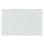 Party Tent Sidewall 2 pcs with Zipper PE White