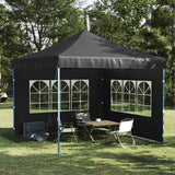 Party Tent Sidewall 2 pcs with Window PE Anthracite