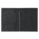 Party Tent Sidewall 2 pcs with Zipper PE Anthracite - Side View