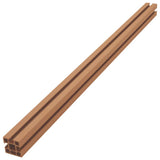 Fence Posts 3 pcs WPC 185 cm - Side View