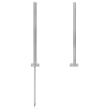 Fence Posts 3 pcs WPC 185 cm