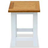 End Table 27x24x37 Cm Solid Wood