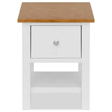 Nightstand 36x30x47 cm Solid Oak Wood