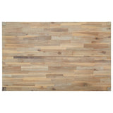 Dining Table 120x70x75 cm Solid Acacia Wood - 45-Degree Angle