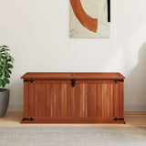 Storage Chest 90x45x40 cm Solid Acacia Wood - Side View