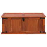 Storage Chest 90x45x40 cm Solid Acacia Wood