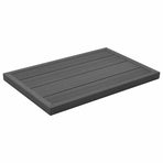 Floor Element for Solar Shower Grey 101x63x5.5 cm WPC