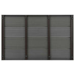 Floor Element for Solar Shower Grey 101x63x5.5 cm WPC