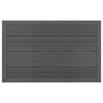Floor Element for Solar Shower Grey 101x63x5.5 cm WPC