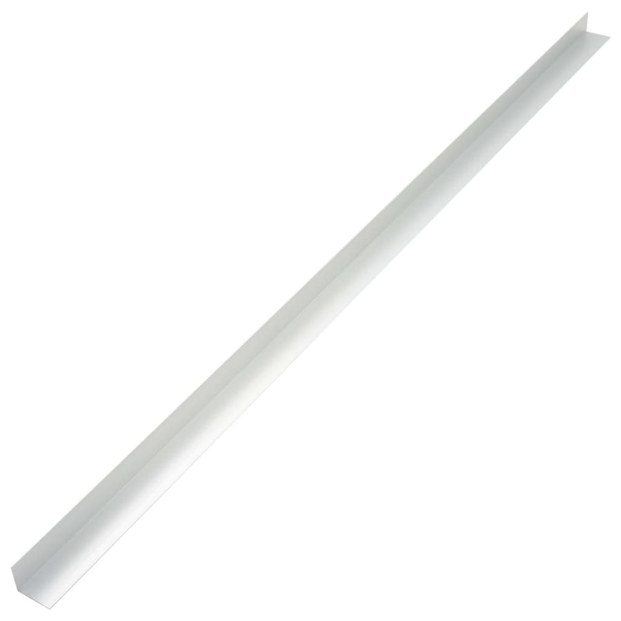 5 pcs Decking Angle Trims Aluminium 170 cm Silver